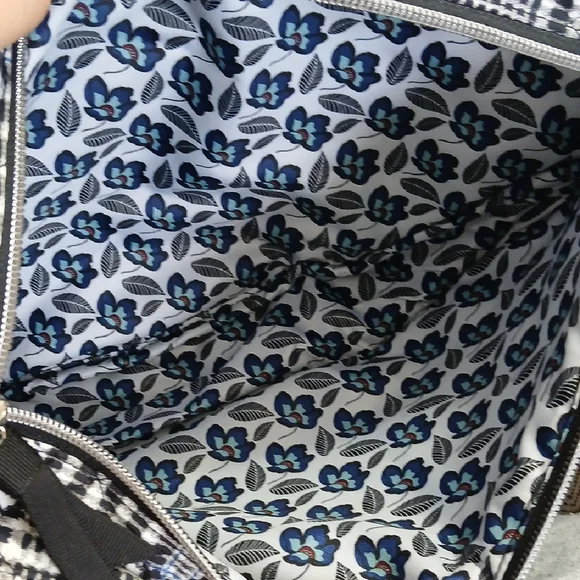 Vera Bradley Floral Checkered Sling Bag - Picture 3 of 9